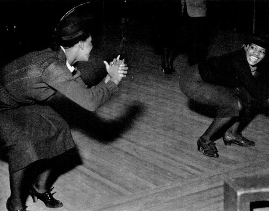 Dancers at the Savoy Ballroom in 1936
